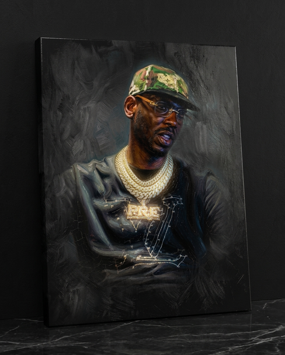 Young Dolph - Legacy Canvas 101-01