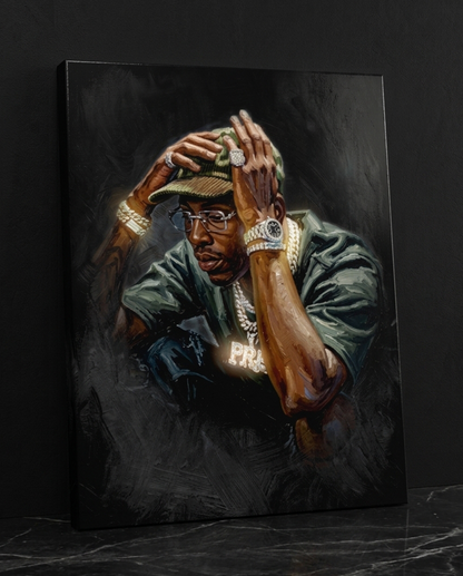 Young Dolph - Legacy Canvas 102-01