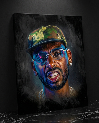 Young Dolph - Legacy Canvas 103-01