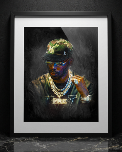 Young Dolph - Legacy Canvas 104-01