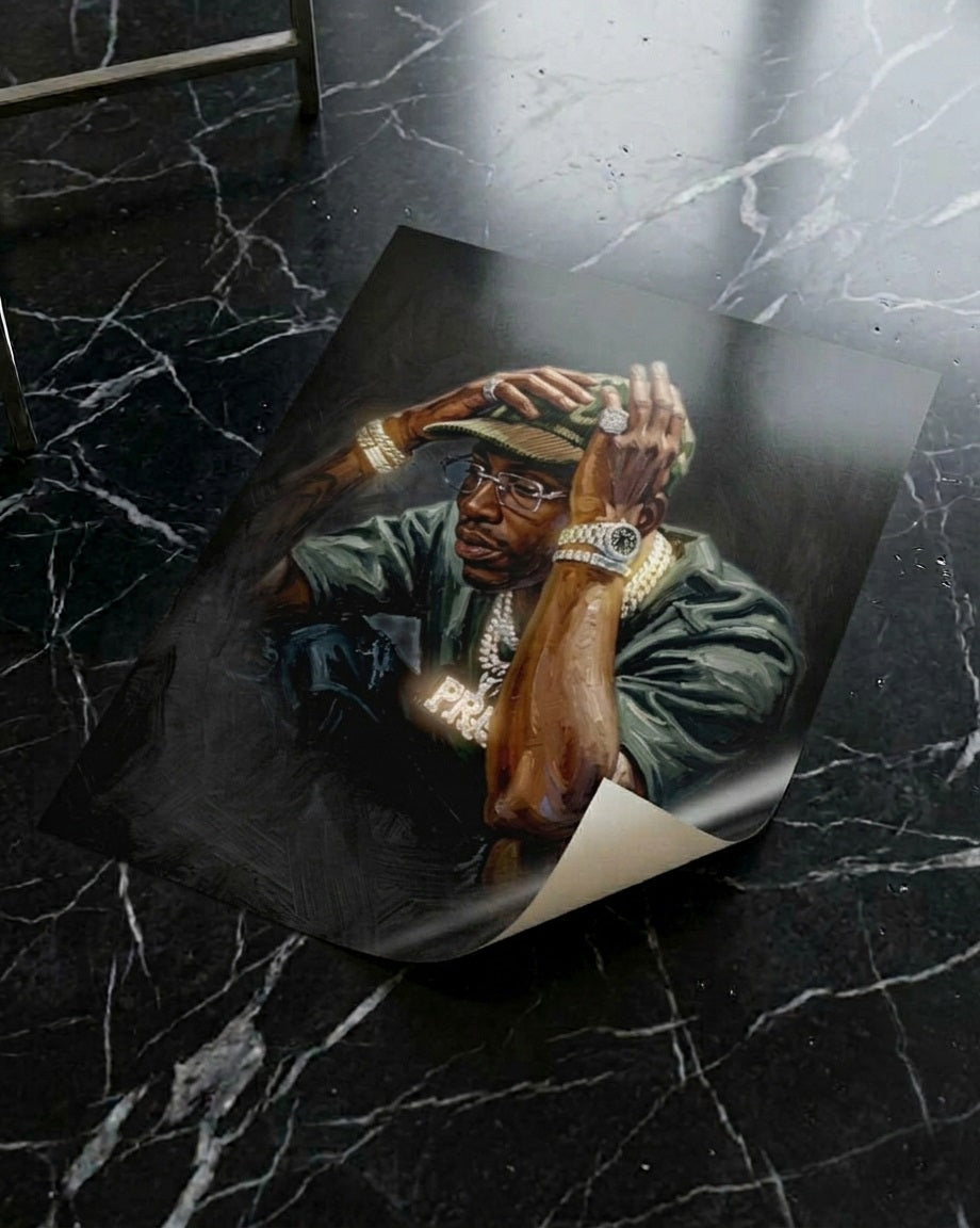 Young Dolph - Legacy Canvas 102-01